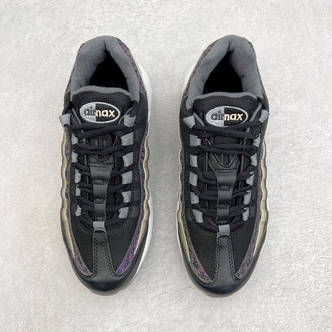 Nike Air Max 95 3M反光 低筒 运动鞋 休闲鞋 球鞋 男鞋 女鞋 黑灰 DC9474-001