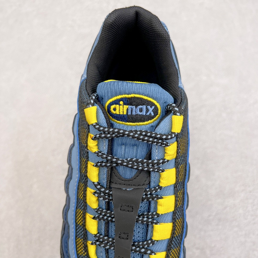 Nike Air Max 95 Memphis Grizzlies 孟菲斯灰熊 低筒 运动鞋 休闲鞋 球鞋 男鞋 女鞋 蓝黑黄 CT1805-400