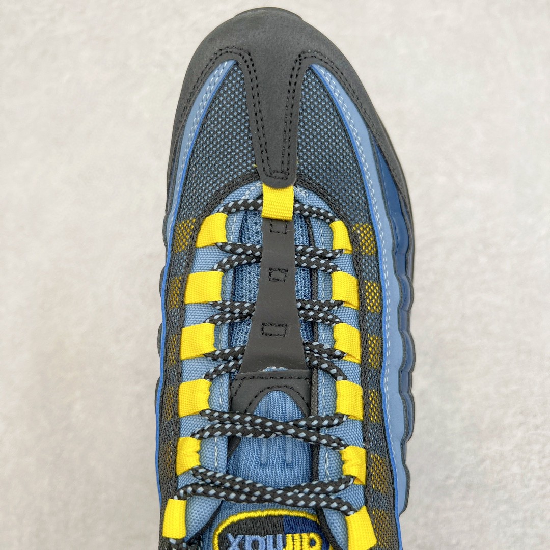 Nike Air Max 95 Memphis Grizzlies 孟菲斯灰熊 低筒 运动鞋 休闲鞋 球鞋 男鞋 女鞋 蓝黑黄 CT1805-400