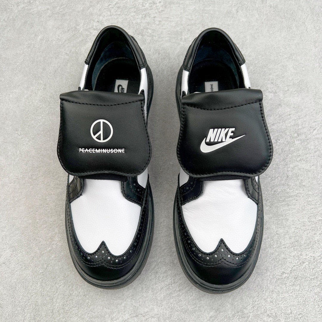 Peaceminusone Nike Kwondo 1 小雏菊 权志龙 4.0 熊猫 低筒 休闲鞋 板鞋 男鞋 女鞋  黑白 DH2482-101