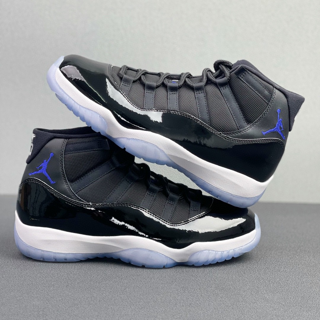 Jordan Air Jordan 11 Retro Space Jam 高筒 碳板 全掌气垫 篮球鞋 球鞋 男鞋 休闲鞋 黑蓝 378038-003