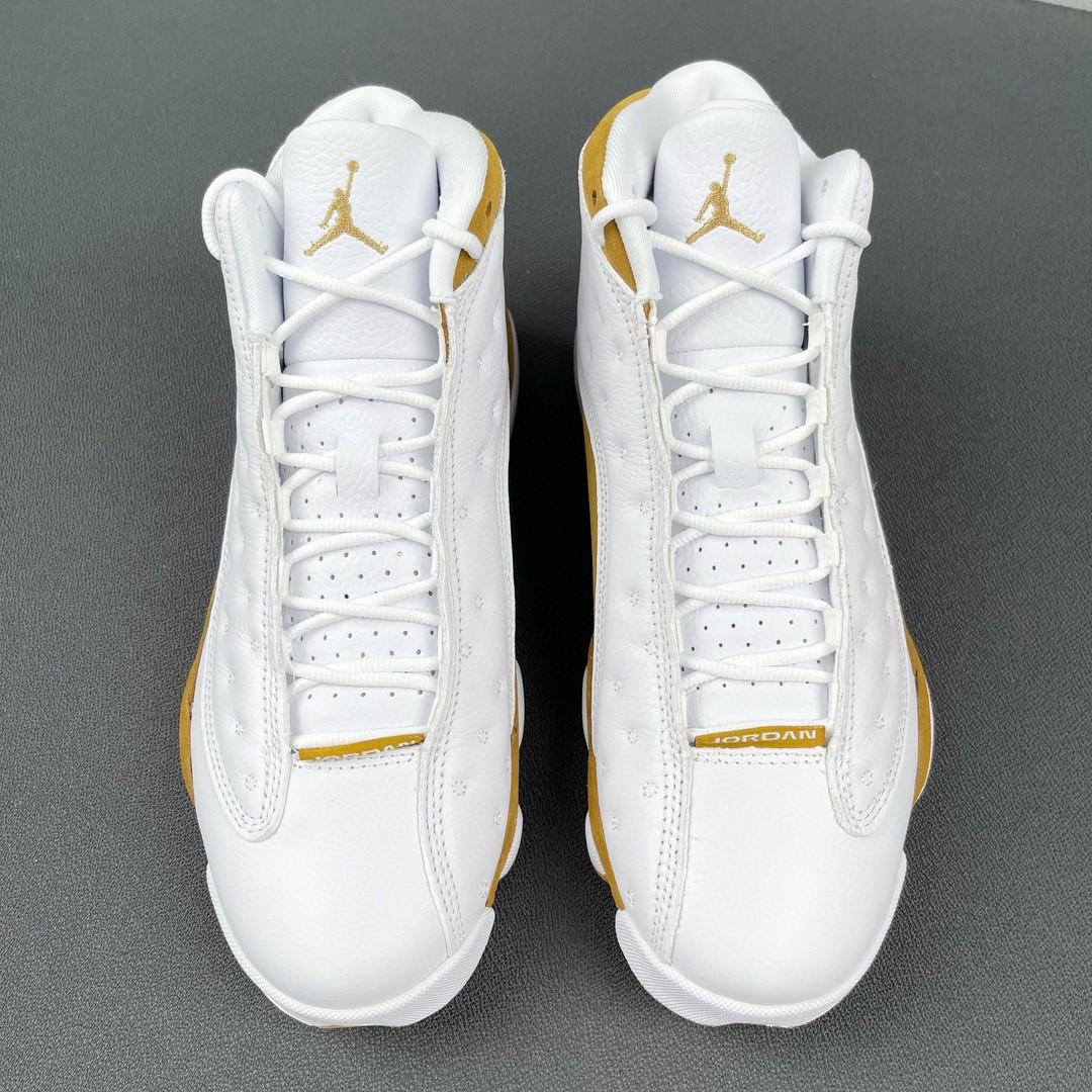 Jordan Air Jordan 13 Retro Whea AJ13 高筒 球鞋 休闲鞋 板鞋 男鞋 白黄 小麦 309259-171