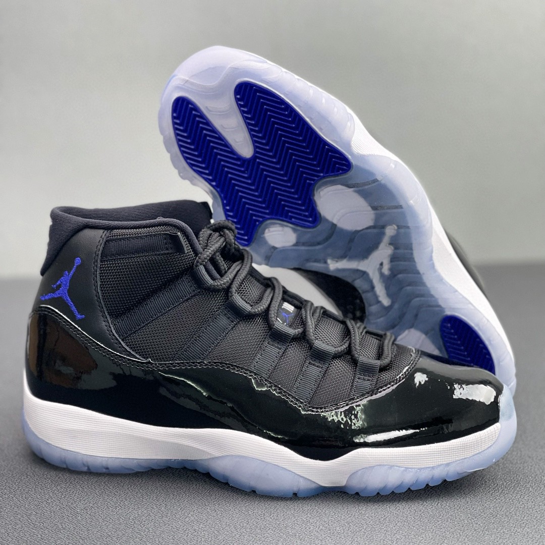 Jordan Air Jordan 11 Retro Space Jam 高筒 碳板 全掌气垫 篮球鞋 球鞋 男鞋 休闲鞋 黑蓝 378038-003