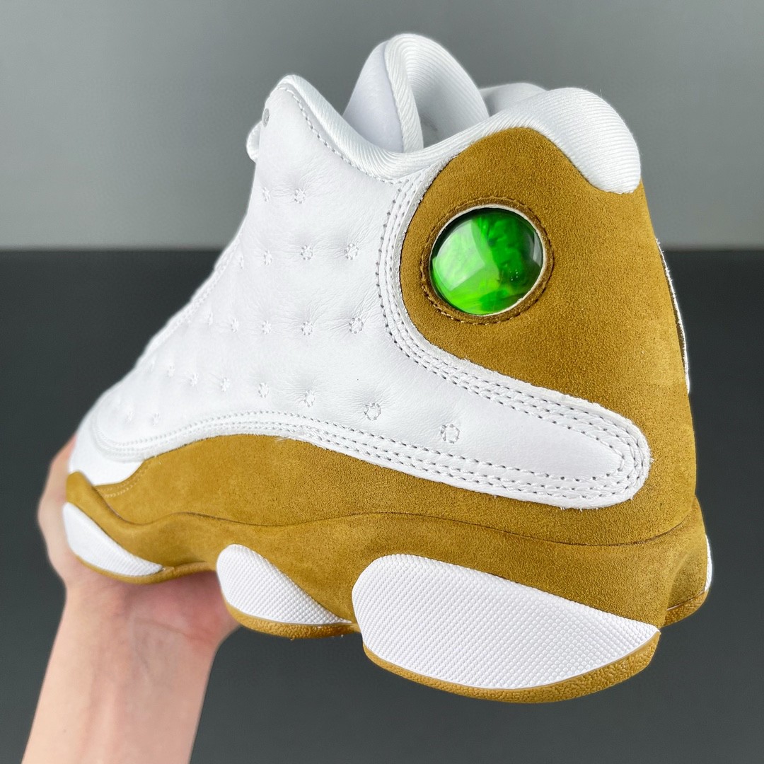 Jordan Air Jordan 13 Retro Whea AJ13 高筒 球鞋 休闲鞋 板鞋 男鞋 白黄 小麦 309259-171