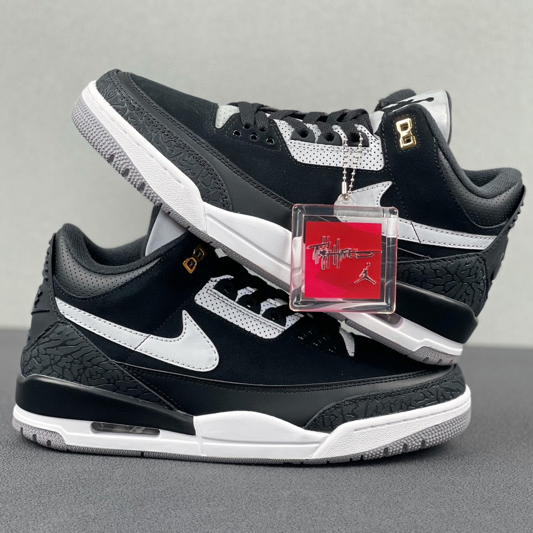 Jordan Air Jordan 3 tinker AJ3 中筒 休闲鞋 篮球鞋 板鞋 男鞋 黑白 CK4348-007