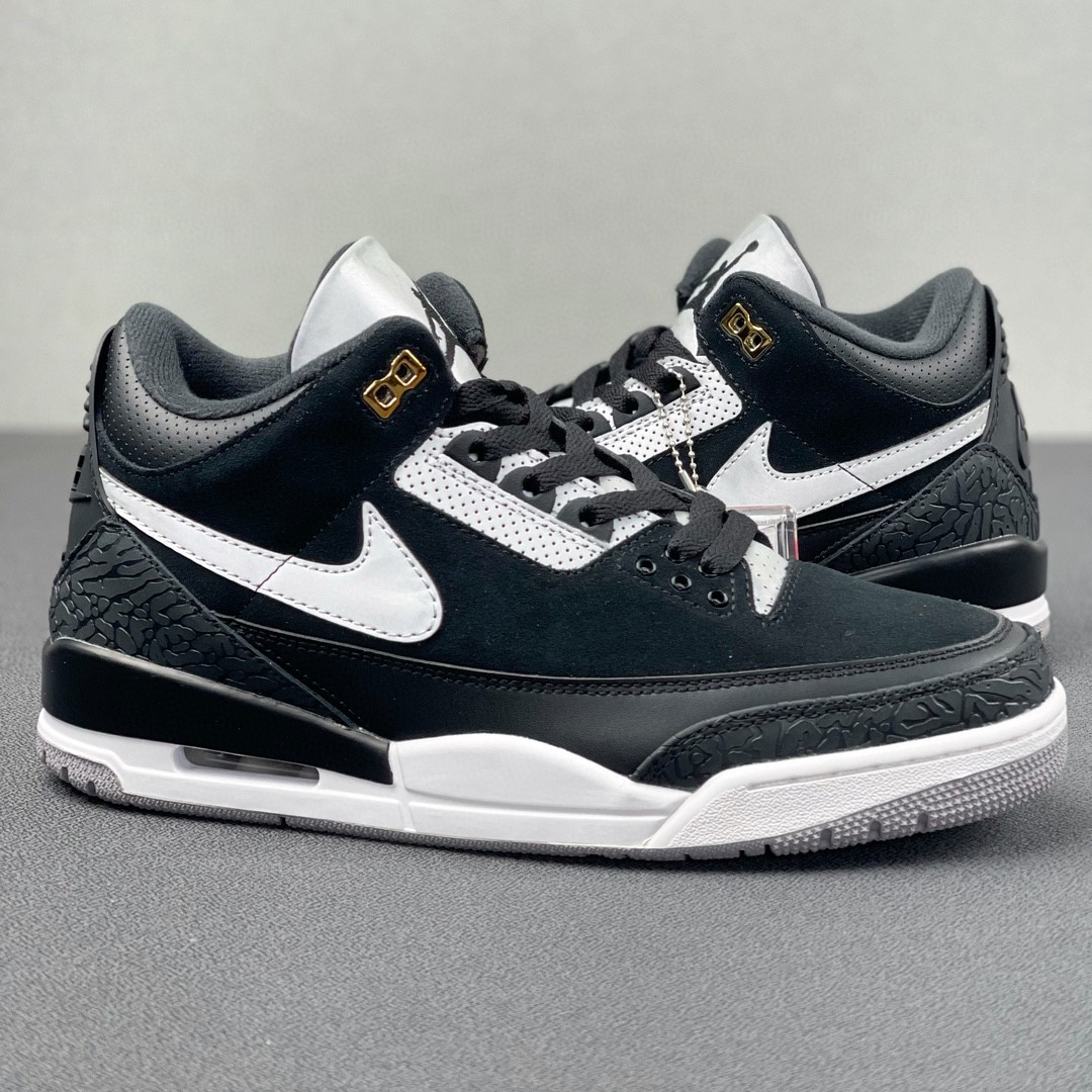 Jordan Air Jordan 3 tinker AJ3 中筒 休闲鞋 篮球鞋 板鞋 男鞋 黑白 CK4348-007