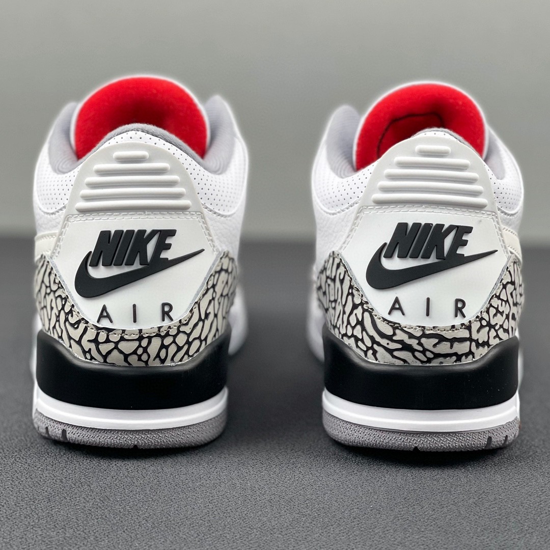 Jordan Air Jordan 3 JTH Justin Timberlake Tinker Hatfield AJ3 爆裂纹 低筒 休闲鞋 篮球鞋 板鞋 男鞋 白色 AV6683-160