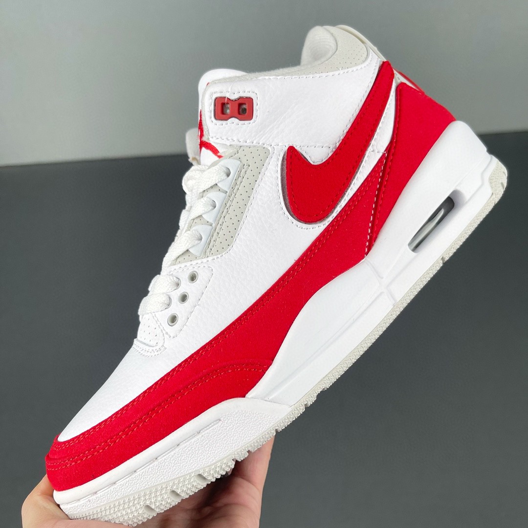 Jordan Air Jordan 3 tinker AJ3 低筒 休闲鞋 篮球鞋 板鞋 男鞋 白红 CJ0939-100