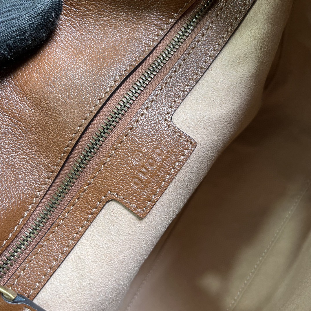 原厂皮 GUCCI 古驰 Diana 竹节 磁扣开合皮革 斜挎包 单肩包 手提包 小号 棕色 746251-UAAAY-2548