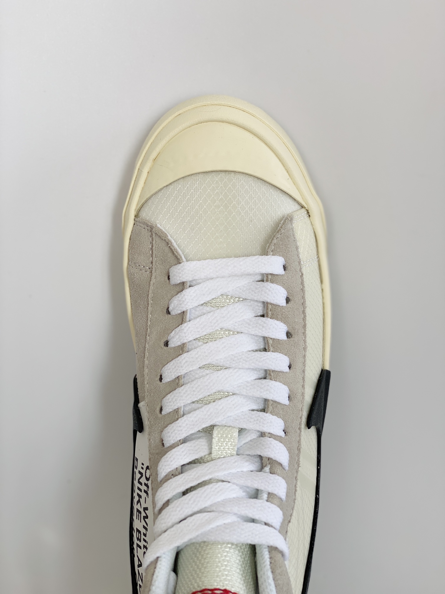 OFF-WHITE Blazer Mid  THE TEN  米白色  高筒  休闲鞋 板鞋 男鞋 女鞋 AA3832-100