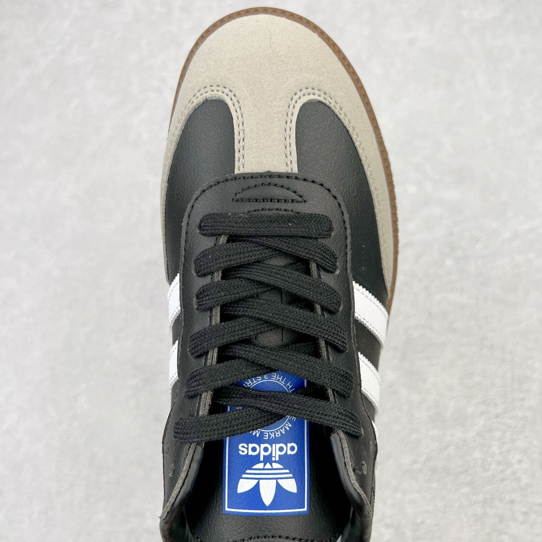 Adidas Originals Samba Vegan 黑灰 低筒 复古板鞋 休闲鞋 男鞋 女鞋 FX9042