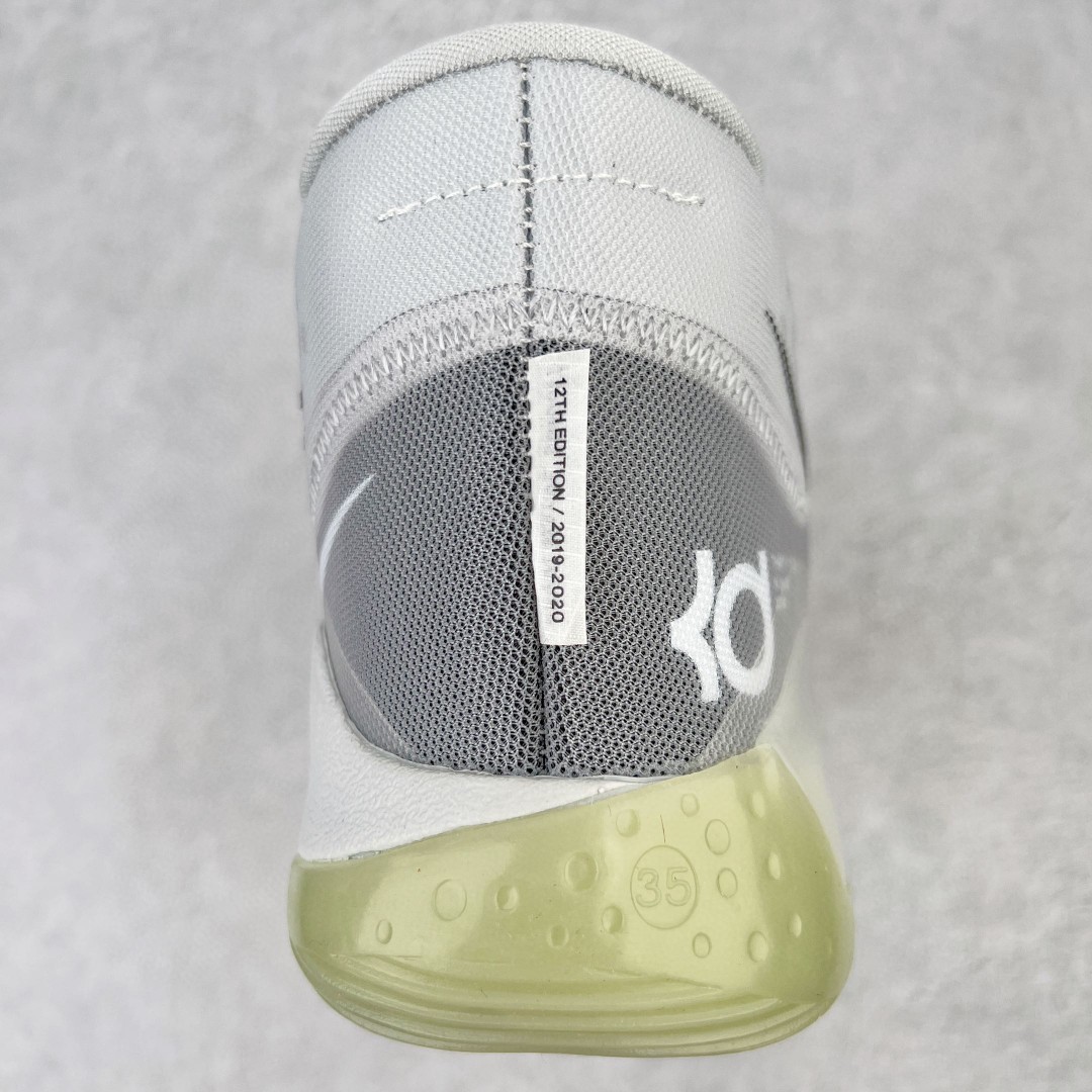 [Copy]Zoom KD 12 白灰 高筒 减震防滑 实战鞋 篮球鞋 运动鞋 男鞋 CN9518-100