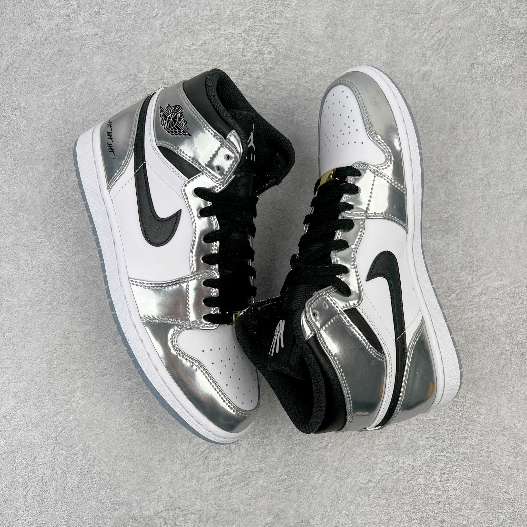 Air Jordan 1 AJ1 High Think 16  （Pass The Torch ）伦纳德 白银电镀  高筒 休闲鞋 男鞋 板鞋  AQ7476-016