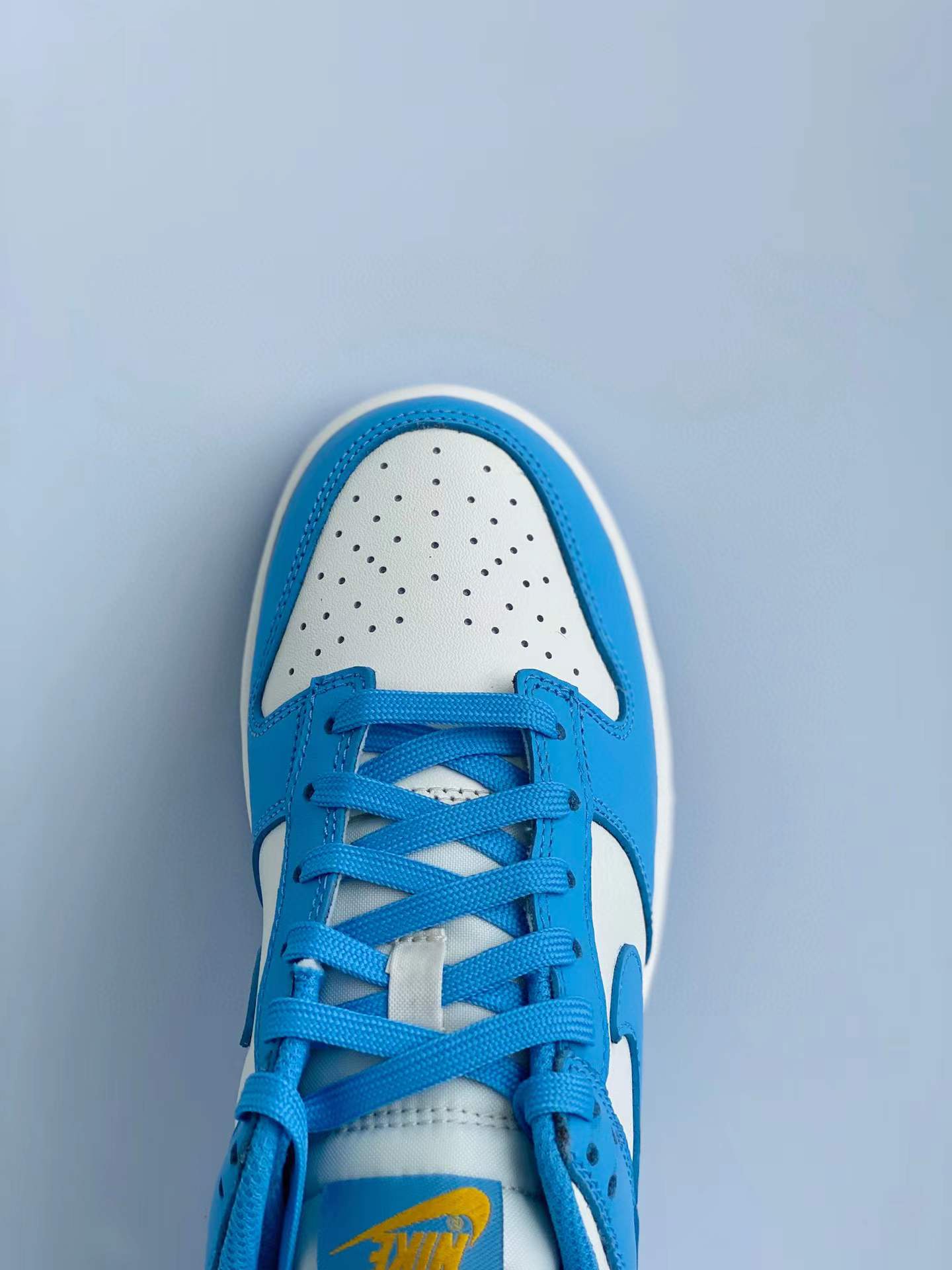 dunk Low Coast 北卡蓝 黄色刺绣 低筒 复古板鞋 休闲鞋 男鞋 女鞋 DD1503-100