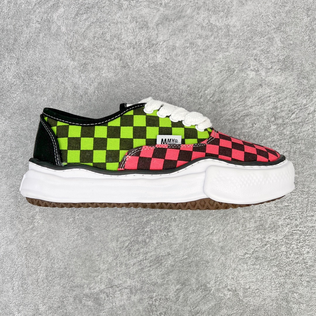 MIHARA YASUHIRO Original MMY 三原康裕 彩色拼接 棋盘格  低筒 溶胶鞋 帆布鞋 板鞋 休闲鞋 增高鞋 男鞋 女鞋 