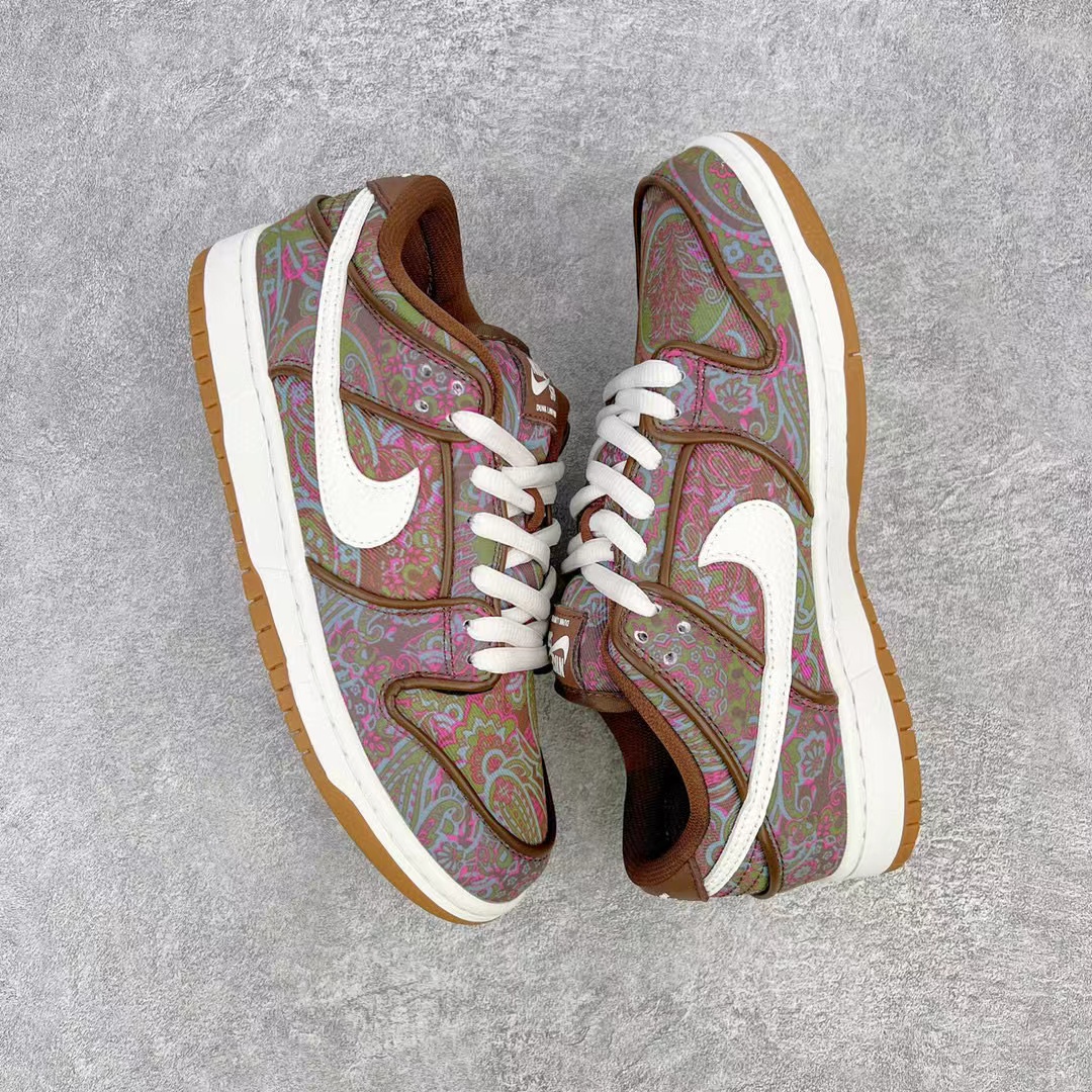 dunk Low Paisley 腰果花 撕撕乐 低筒 复古板鞋 休闲鞋 男鞋 女鞋  DH7534-200