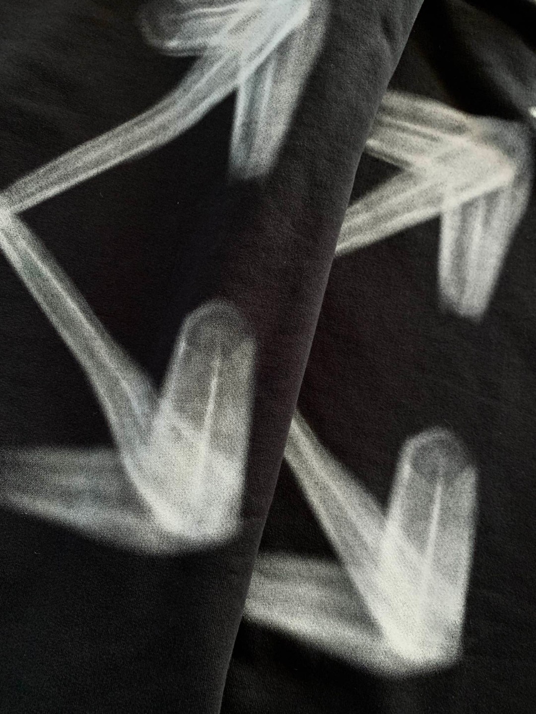  Off White 22FW 黑色 布鲁克林博物馆粉刷箭头 连帽卫衣 长袖 秋冬 男女同款