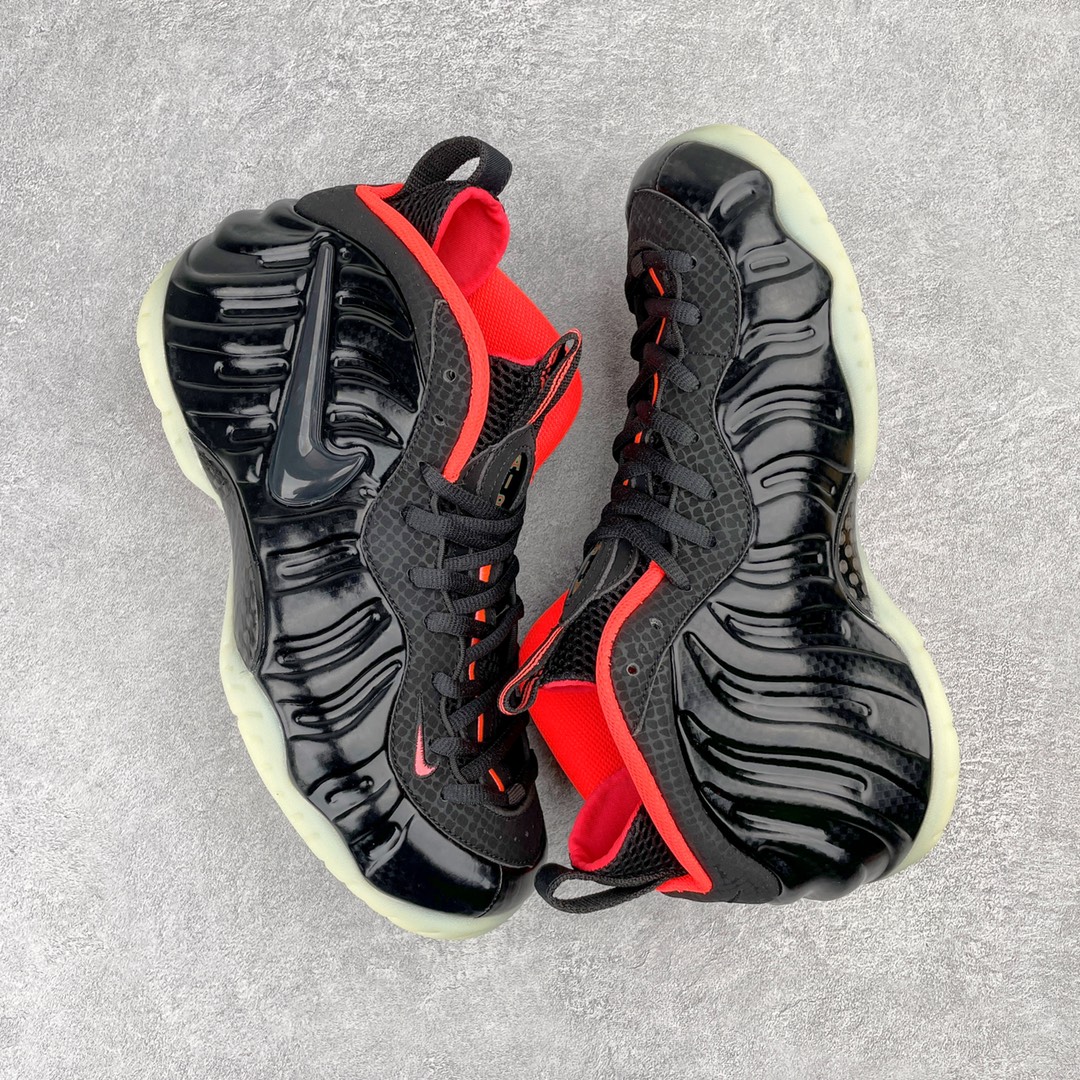 NIKE Air Foamposite One Pro Yeezy 夜光椰子泡 黑色 喷泡 篮球鞋 男鞋 碳板 616750-001