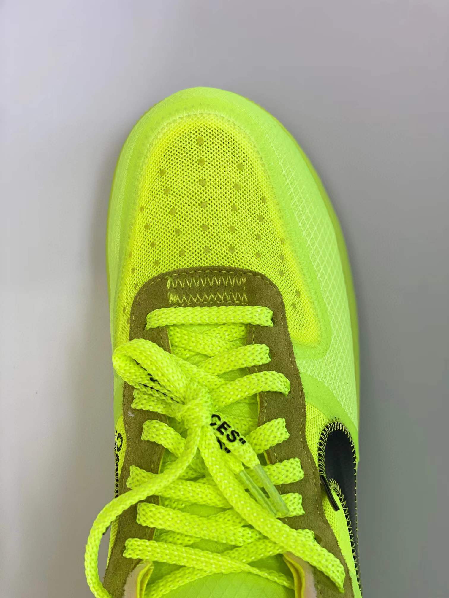 OFF-WHITE Air Force 1 Low Part 2 Volt THE TEN 荧光绿 低筒 空军一号 休闲鞋 板鞋 男鞋 AO4606-700