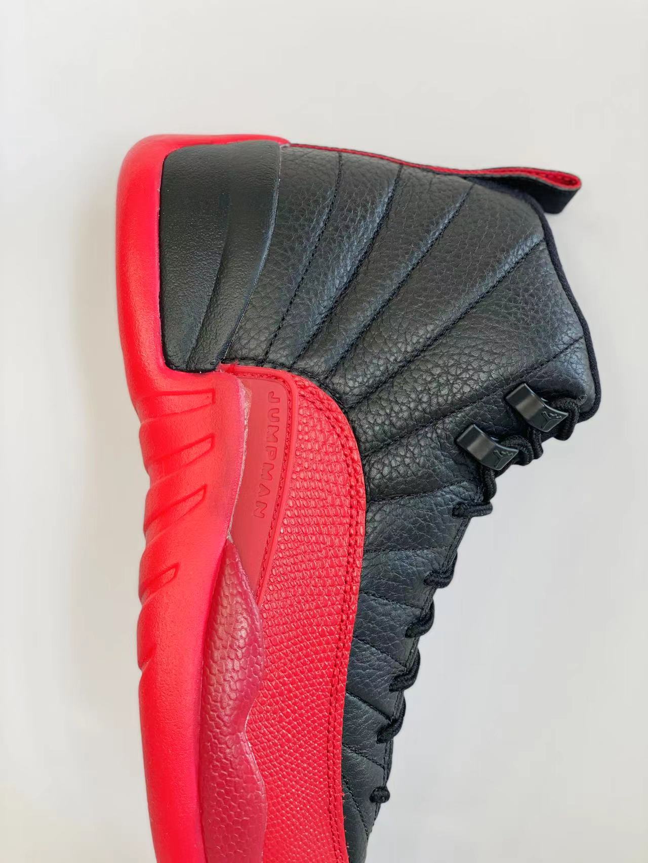Air Jordan 12 AJ12 Retro Flu Game 流感之战 黑红 碳板 全掌气垫 篮球鞋 球鞋 男鞋 休闲鞋 130690-002