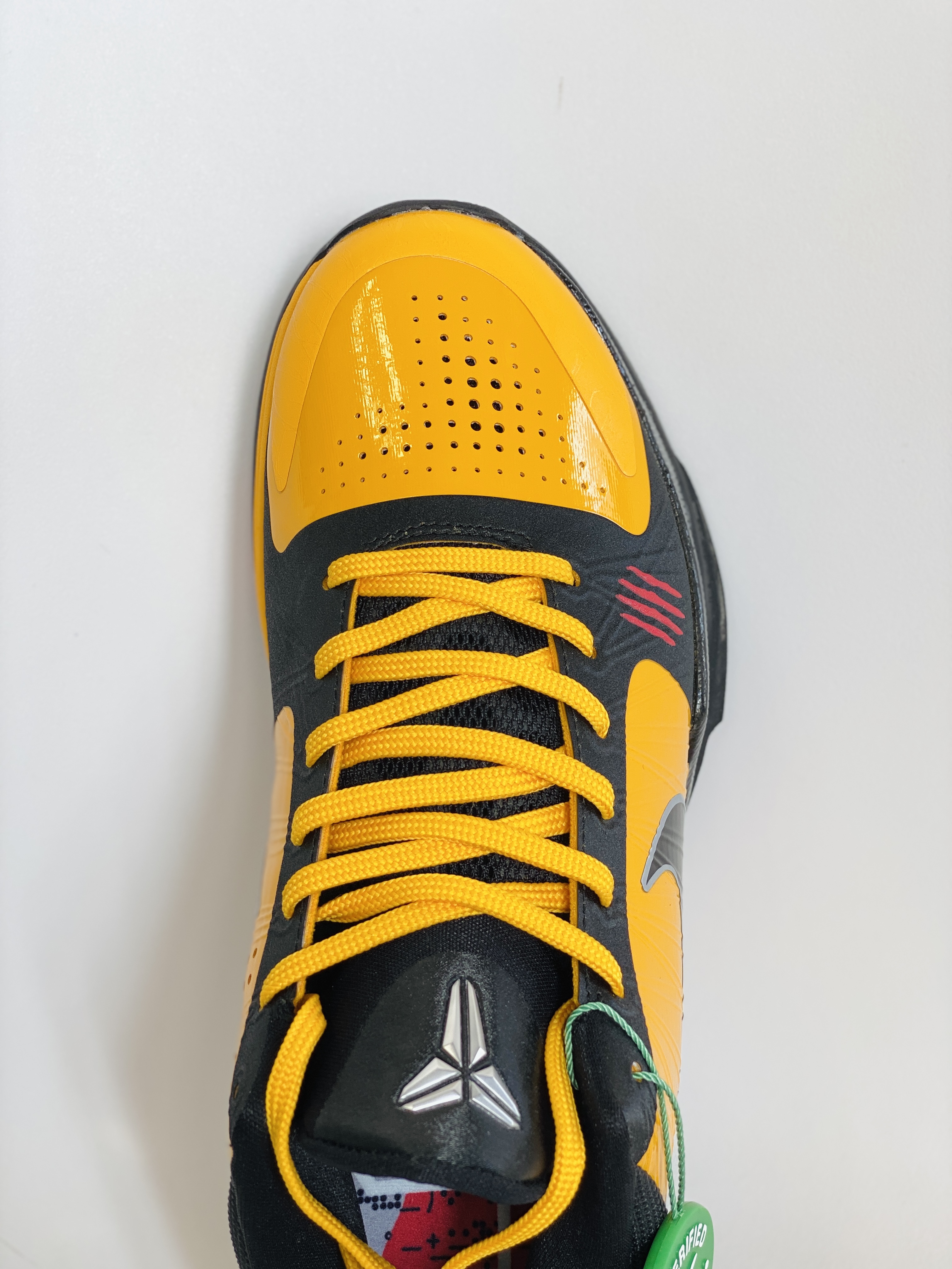 S2外貿 KOBE5 Bruce Lee 黑黃 李小龙  低筒 前掌气垫 球鞋 籃球鞋 實戰鞋  真碳板 男鞋 CD4991-700