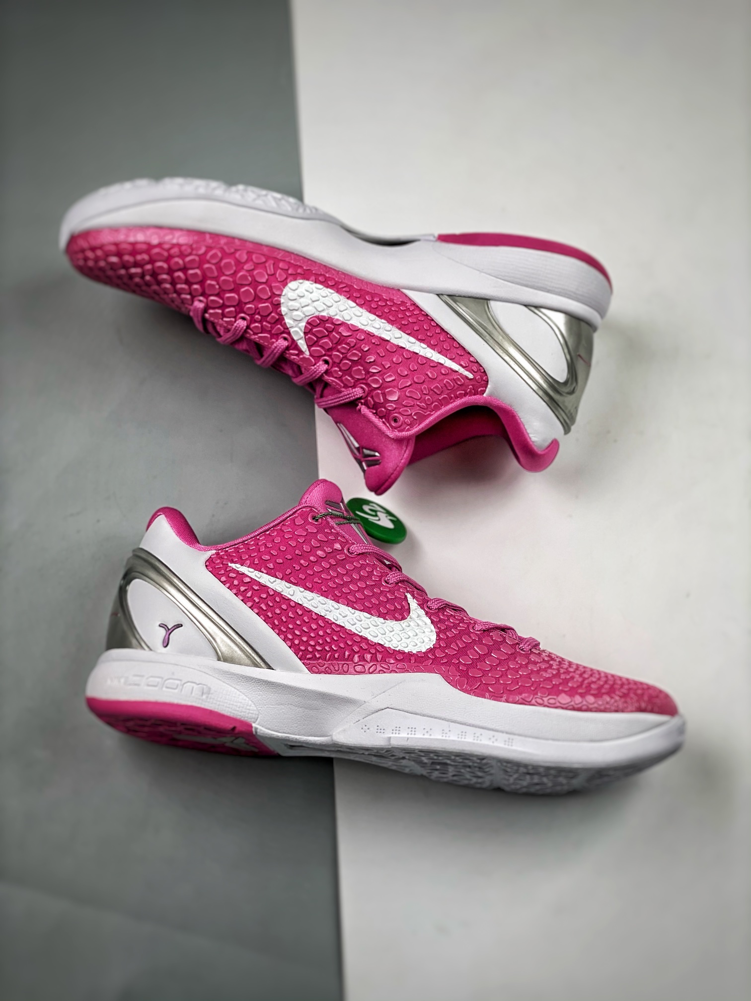 S2外貿 KOBE6 Kay Yow Think Pink 乳腺癌 前掌氣墊 低筒 球鞋 籃球鞋 實戰鞋  真碳板 男鞋 429659-601