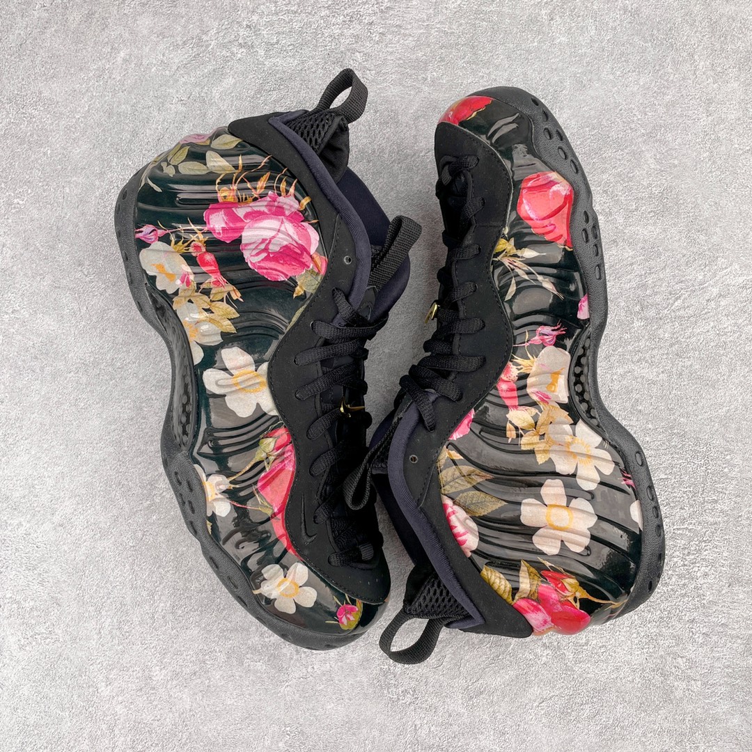 NIKE Air Foamposite One Floral 花卉 黑色 喷泡 篮球鞋 男鞋 碳板 314996-012