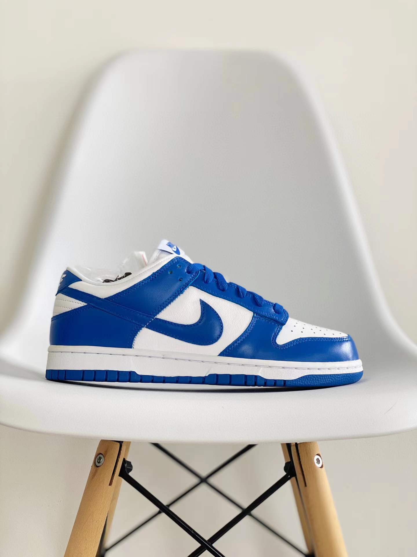  dunk Low kentucky 蓝白 肯塔基 低筒 复古板鞋 休闲鞋 男鞋 女鞋  CU1726-100