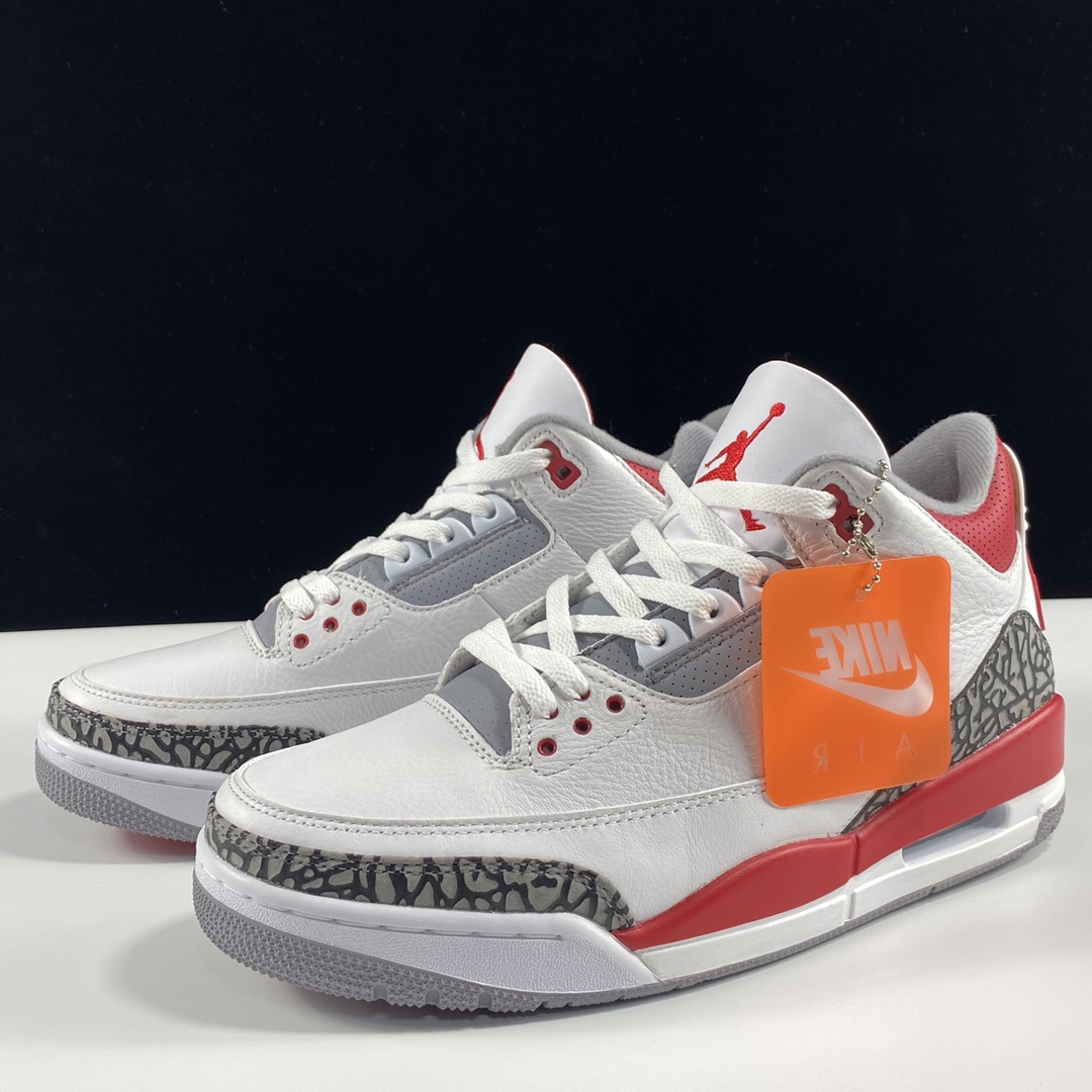 Air Jordan 3 Retro Fire Red 2022 复刻版 AJ3 低筒 休闲鞋 篮球鞋 板鞋 男鞋 DN3707-160