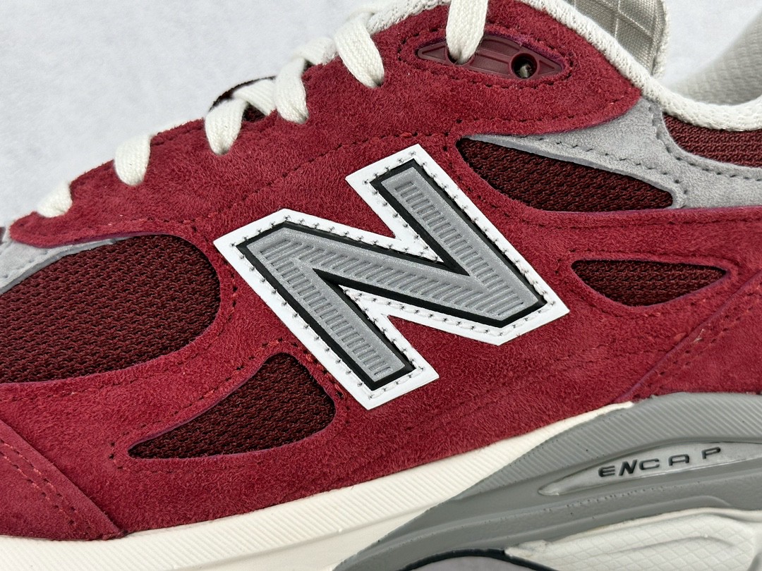 New Balance 990 V3 Teddy Made 酒红色 低筒 复古跑鞋 休闲鞋 板鞋 运动鞋 男鞋 女鞋  M990TF3