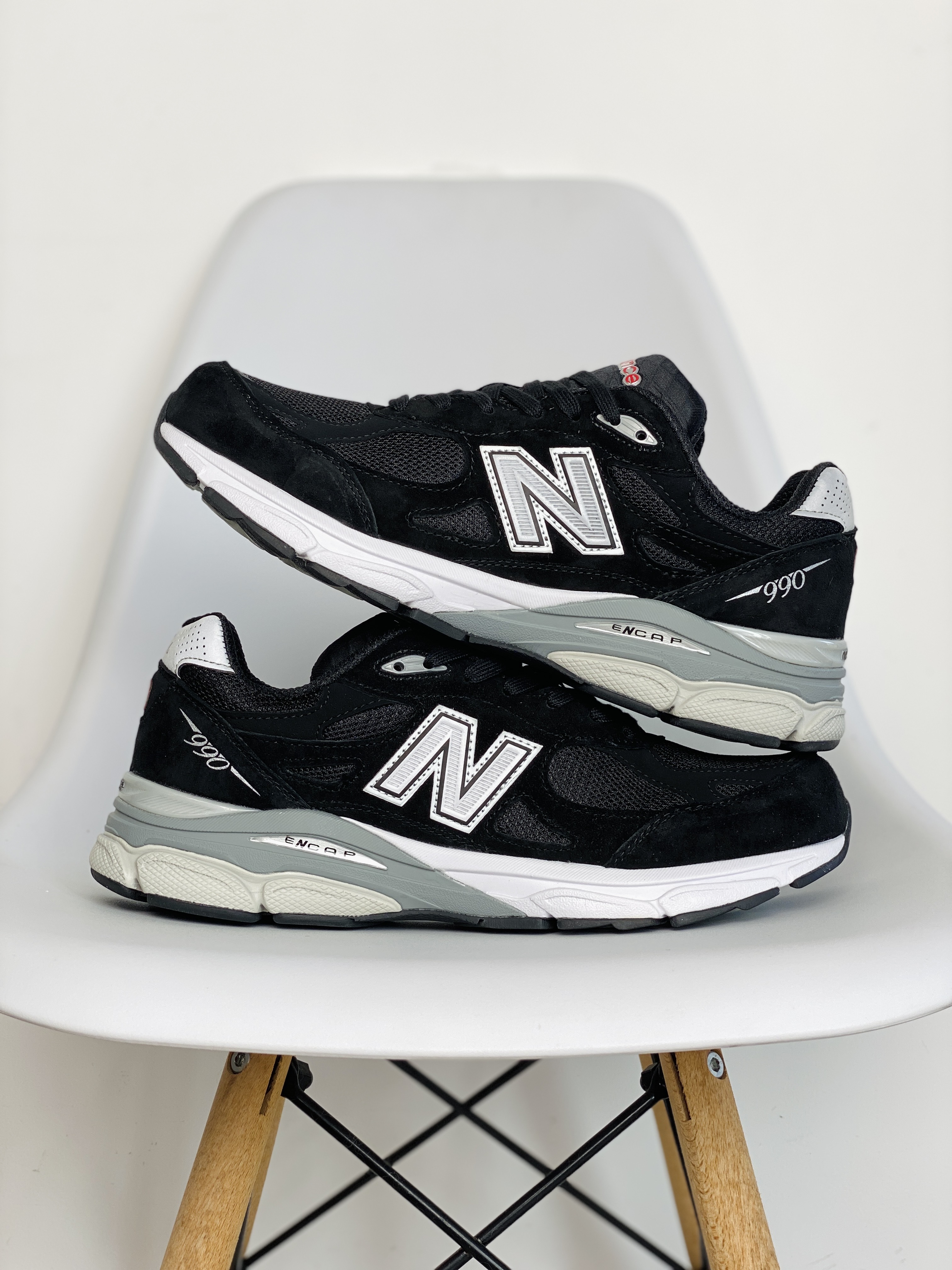 New Balance 990 V3 Kith Black 黑色 低筒 复古跑鞋 休闲鞋 板鞋 运动鞋 男鞋 女鞋 M990BK3