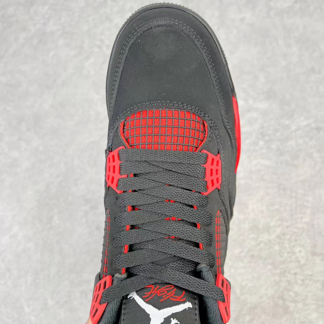 Air Jordan 4 AJ4 Retro Red Thunder 红雷电 黑红 低筒 男鞋 女鞋 籃球鞋 板鞋  CT8527-016