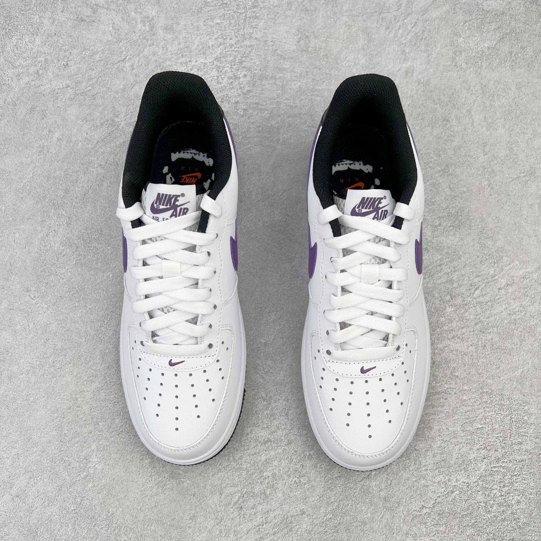 Air Force 1 Low 07 LV8 Hoops 白紫 低筒 空军一号 休闲鞋 板鞋 男鞋 女鞋 DH7440-100