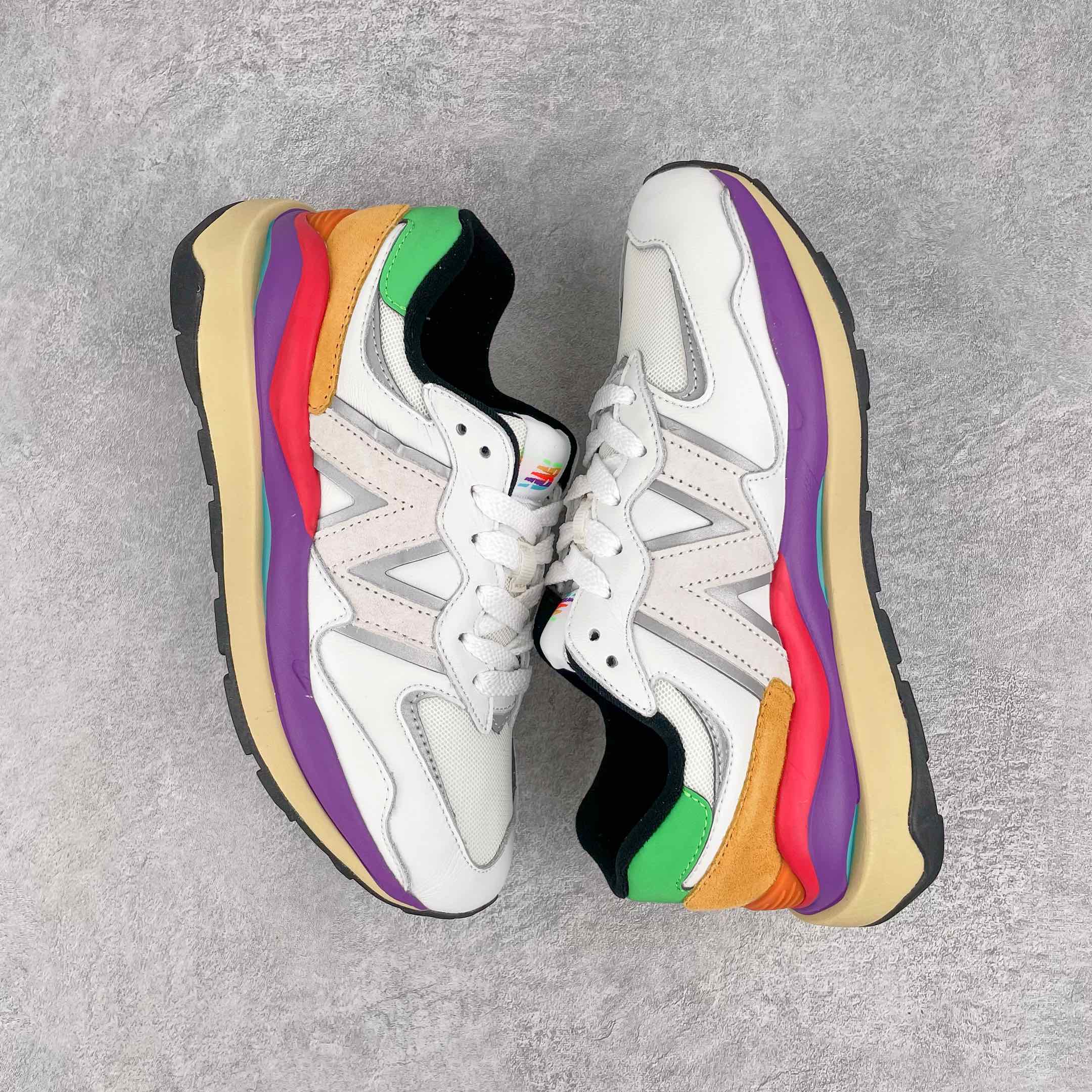 New Balance  NB5740 白色 拼接 低筒 复古慢跑鞋 板鞋 运动鞋 休闲鞋 男鞋 女鞋 M5740LA
