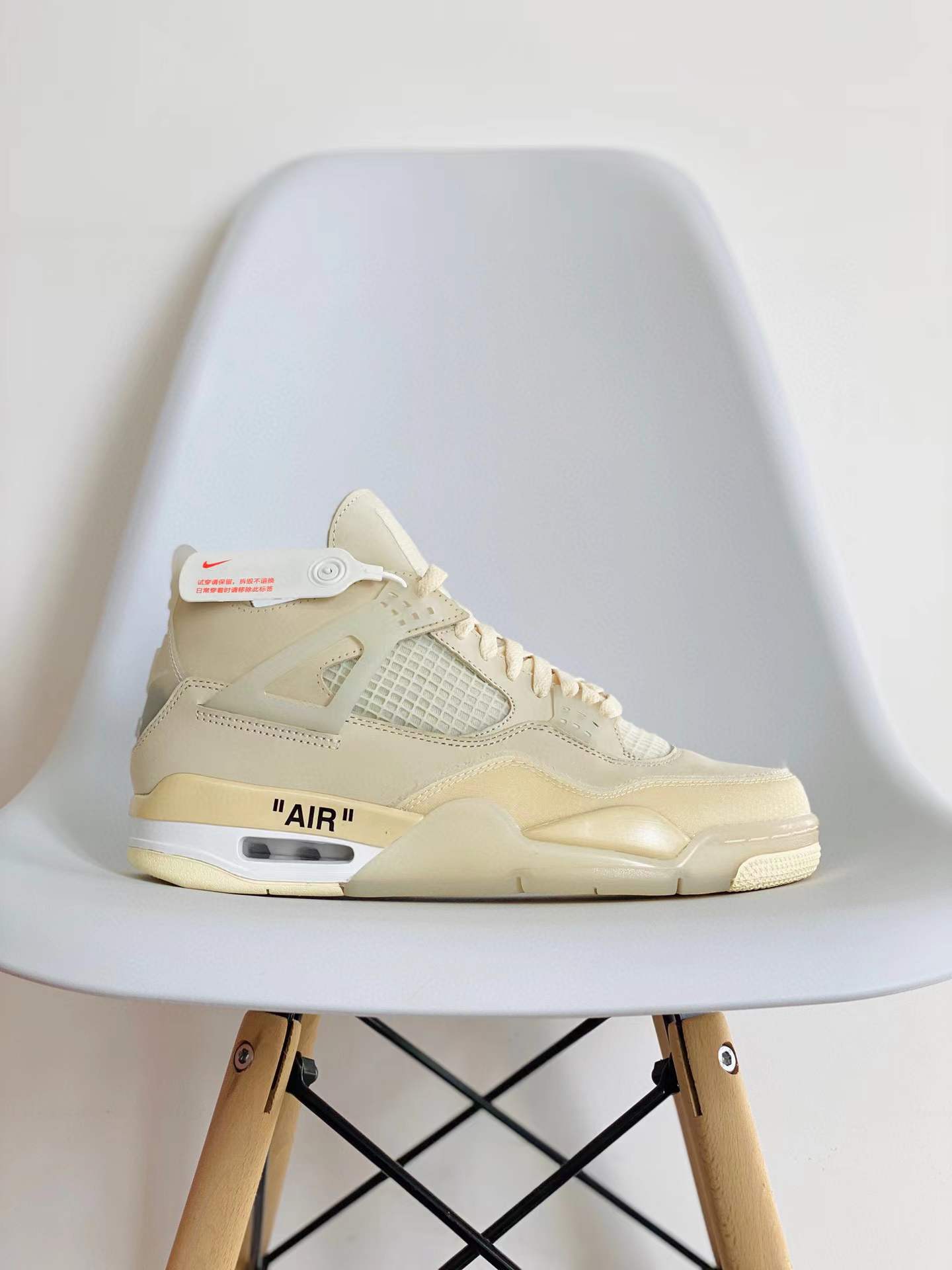 OFF-WHITE Air Jordan 4 AJ4 Retro Sail 白帆 低筒 男鞋 女鞋 籃球鞋 板鞋 CV9388-100