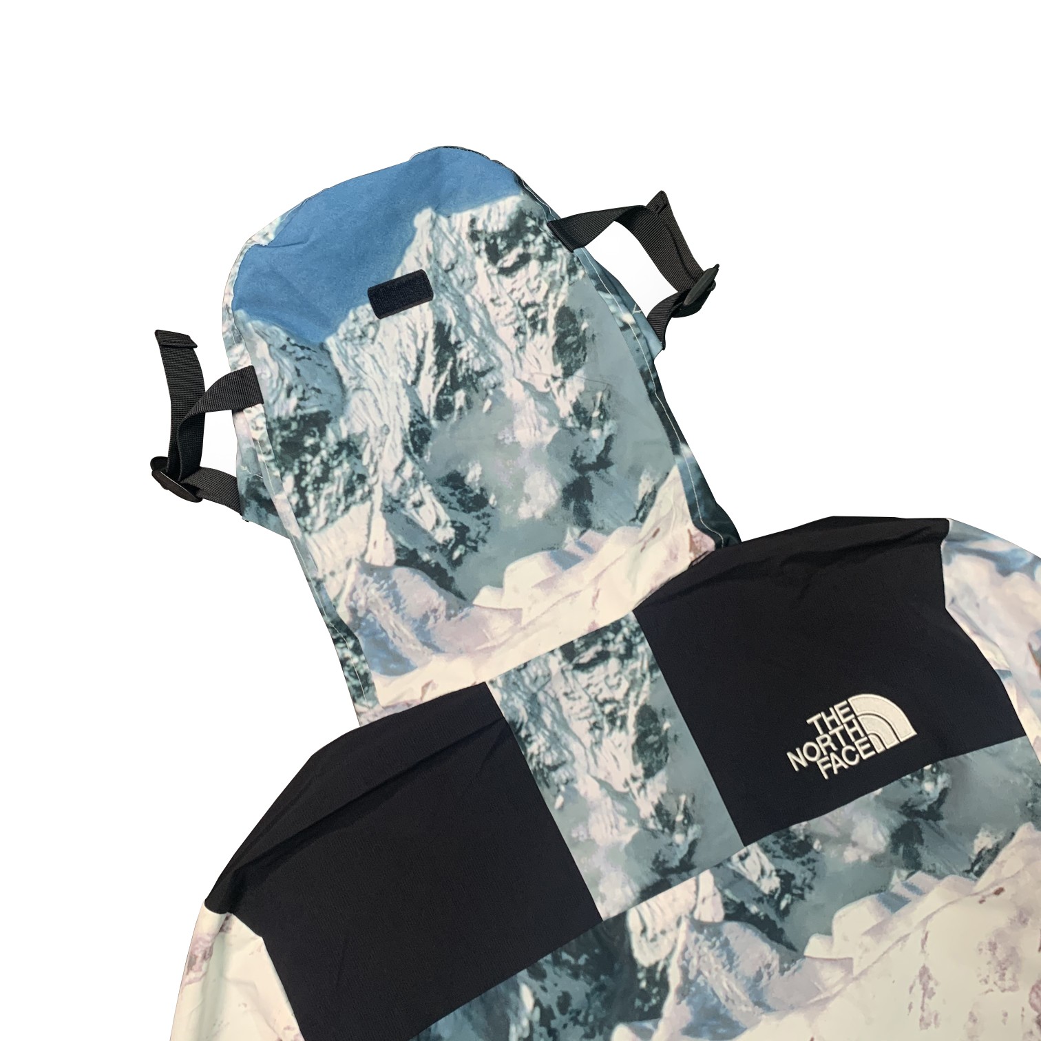 INVNCIBLE  The North Face Printed Mountain Jacket 聯名款  雪山基地營 衝鋒衣 夾克 防水 防風 保暖長袖 外套 風摟 男款 女款 NF0A4NDNS58