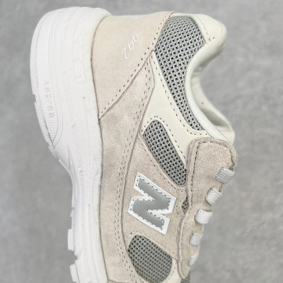 New Balance 992 系列 米白 低筒 运动鞋 休闲鞋 板鞋 童鞋 