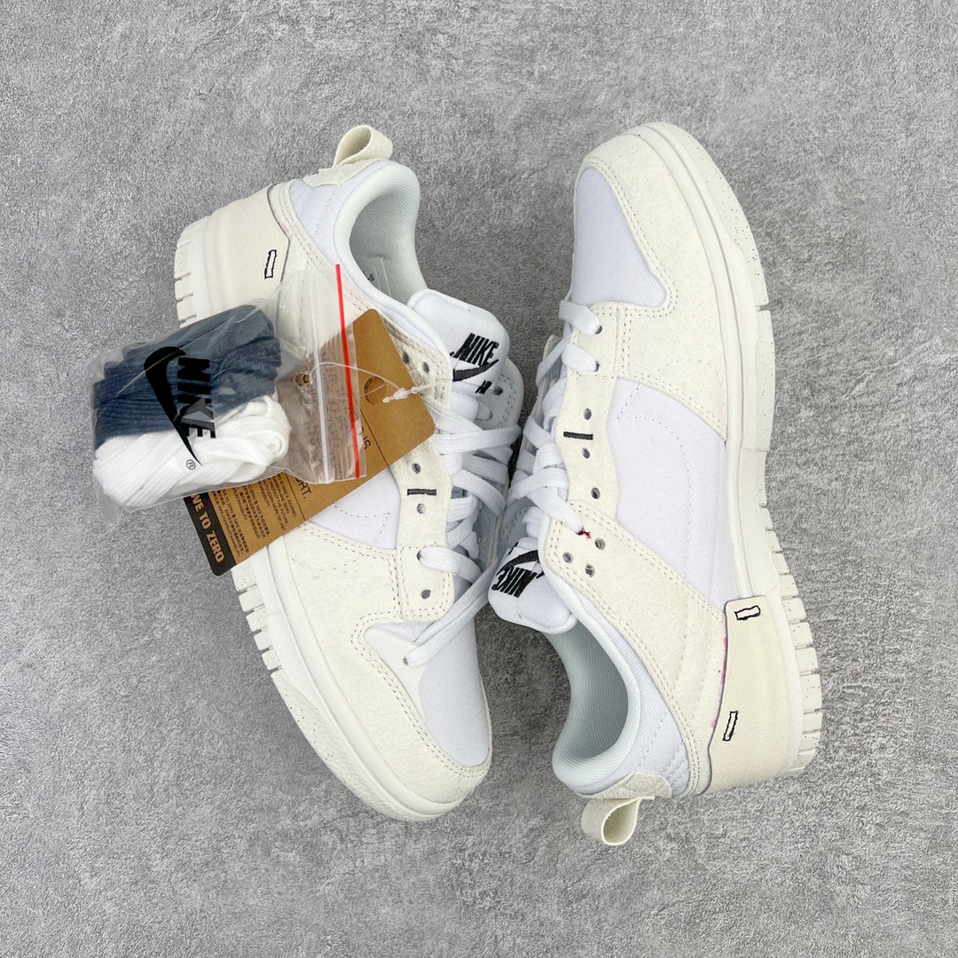 Dunk Low Disrupt 2 灰白色 低筒 复古板鞋 休闲鞋 男鞋 女鞋 DH4402-101