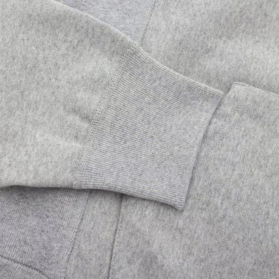 Supreme 19FW Bandana Box Logo Hooded 灰色 腰果花刺绣 长袖 保暖 加绒 卫衣男女同款 SUP-FW19-10830