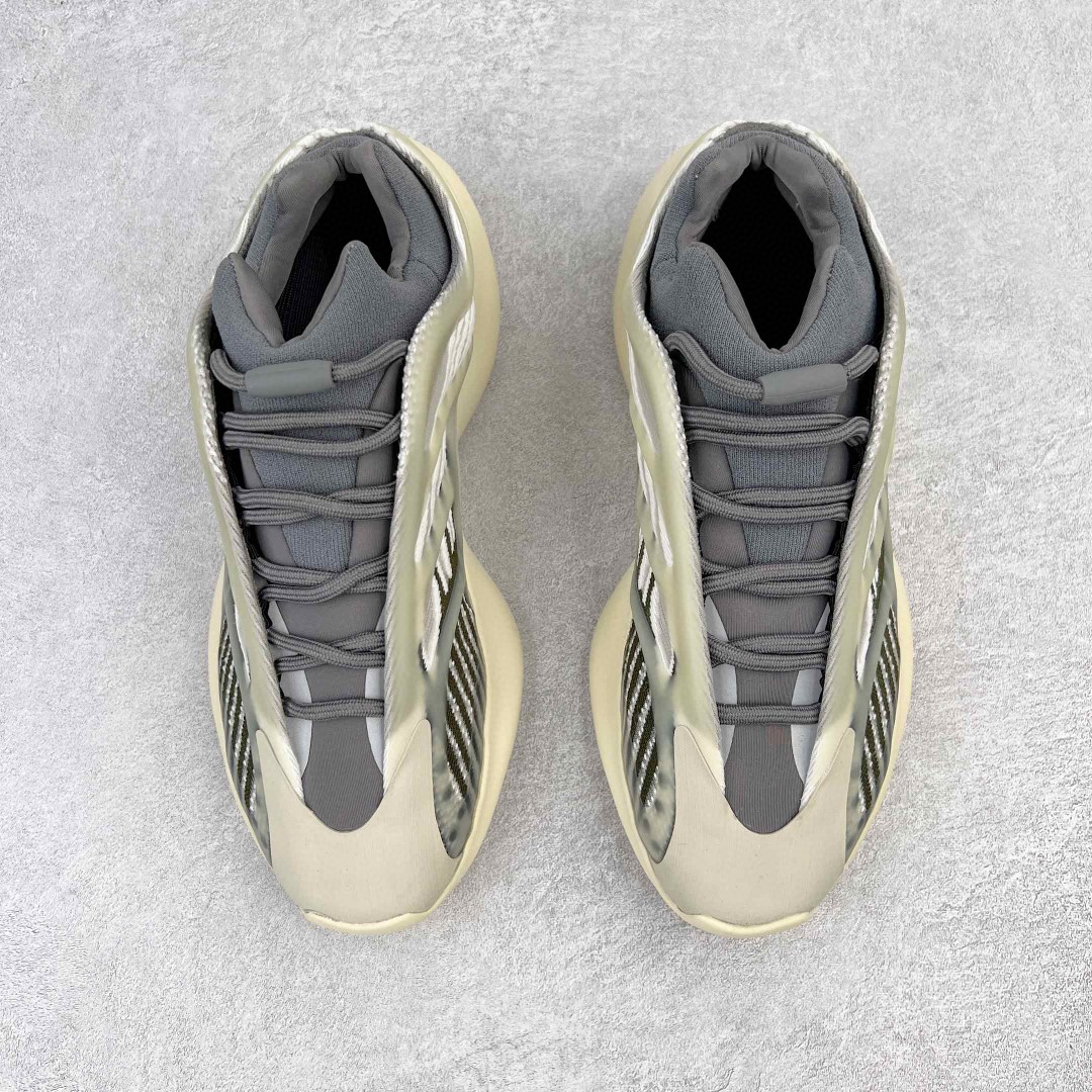 adidas Yeezy 700V3 Fade Salt 黑白 低筒 休闲鞋 运动鞋 老爹鞋 男鞋 女鞋 ID1674