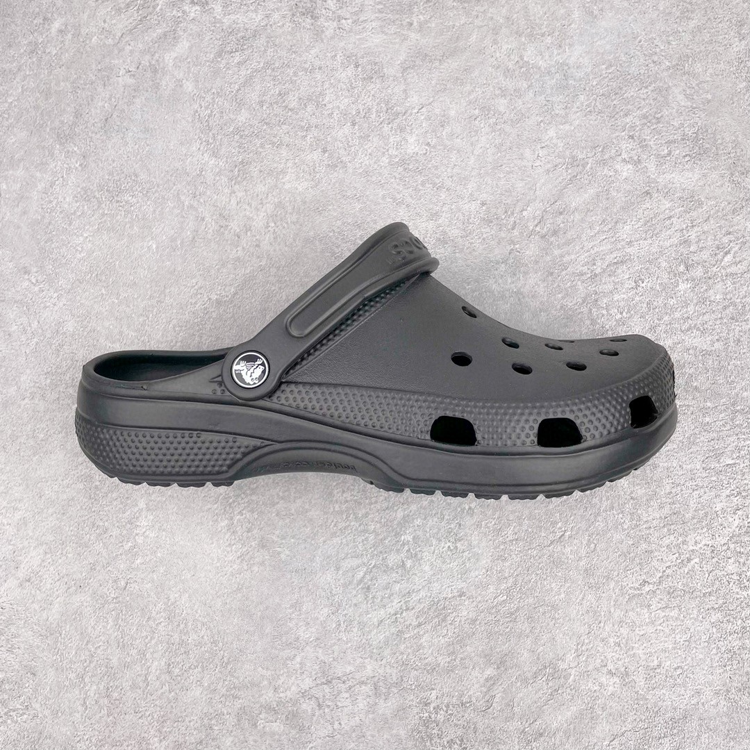 Crocs 黑色 洞洞鞋 凉鞋 室内外 拖鞋 沙滩鞋 男女同款