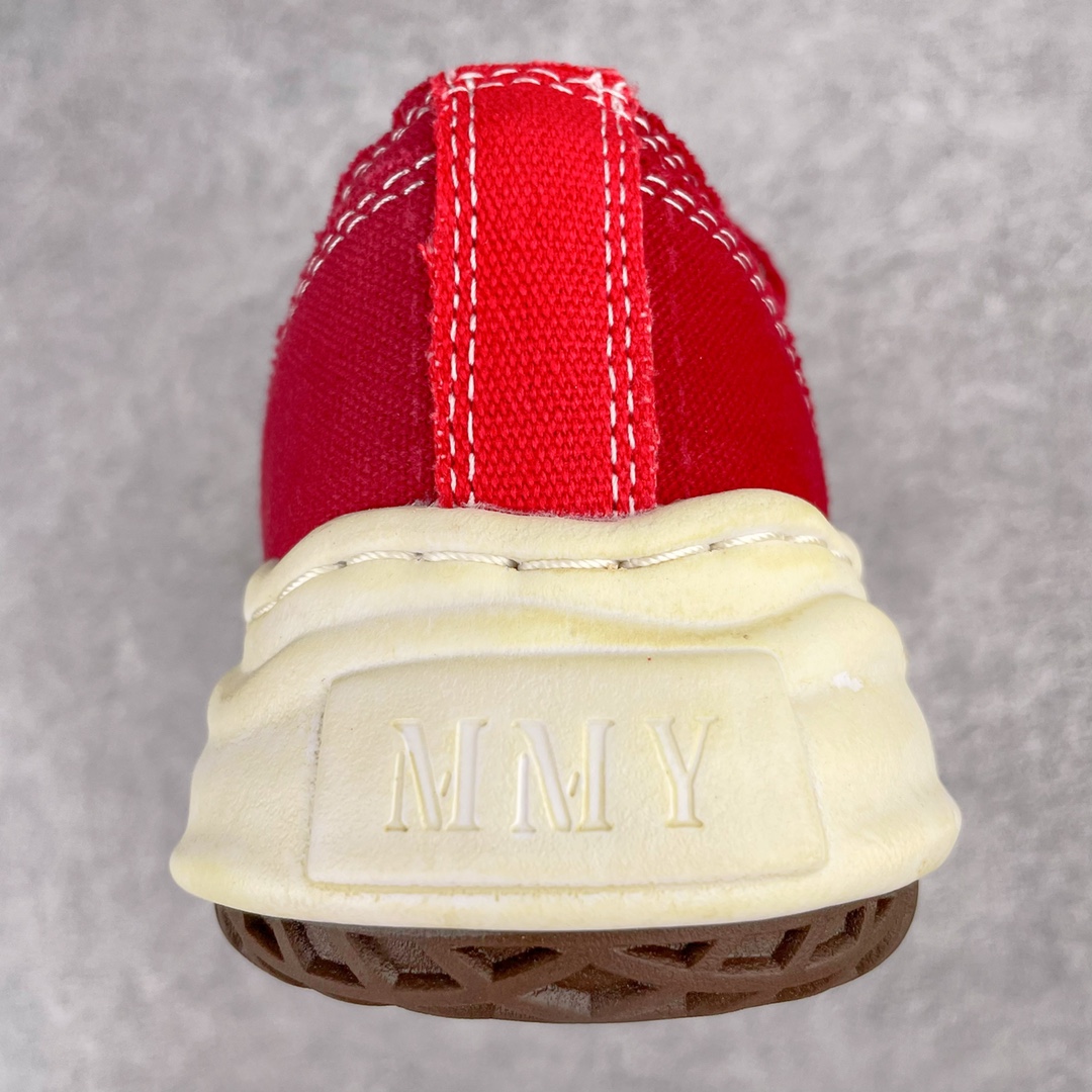 MIHARA YASUHIRO Original MMY 三原康裕 复古红色 拼接 低筒 溶胶鞋 帆布鞋 板鞋 休闲鞋 增高鞋 男鞋 女鞋 