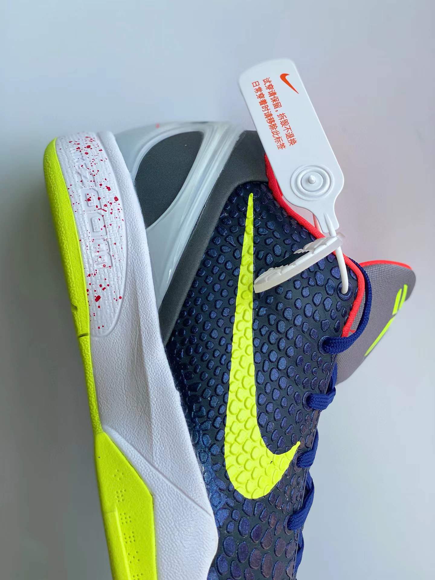 滅世純原 KOBE6 Supreme Chaos 小丑 科比 6 球鞋 籃球鞋 實戰鞋 前後氣墊 真碳板 男鞋 446442-500