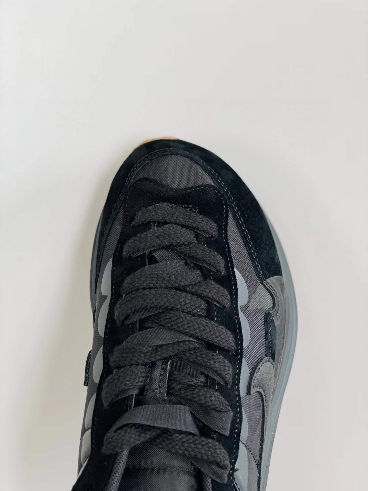 Sacai 3.0 VaporWaffleBlack and Gum 黑色 黑生胶  低筒 华夫鞋 增高男女鞋 结构解构鞋 复古休闲鞋  DD1875-001