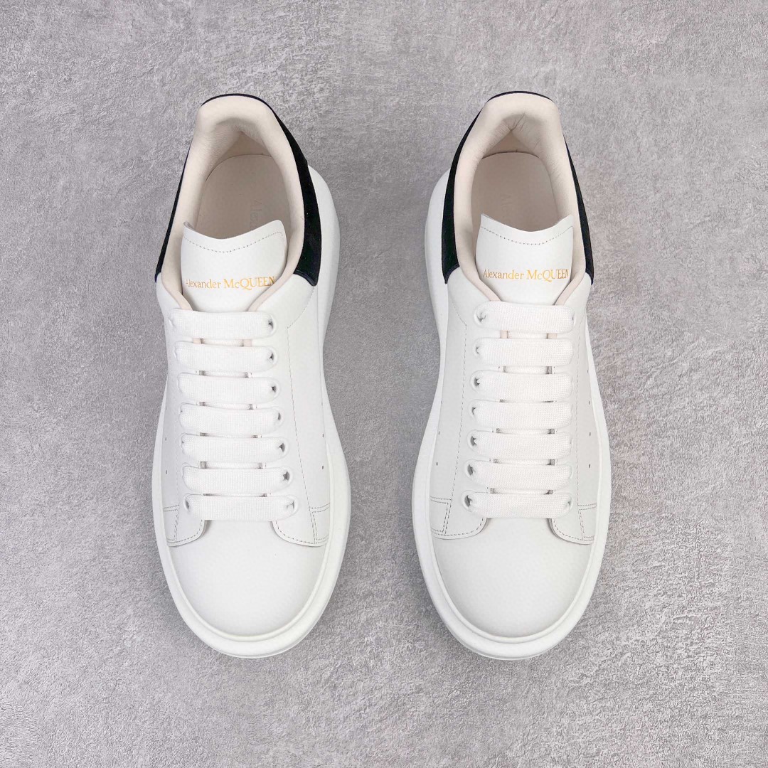 Alexander McQueen 麦昆 黑尾 绒面 低筒 板鞋 休闲鞋 厚底鞋 增高鞋 男鞋 女鞋 553770WHGP79061