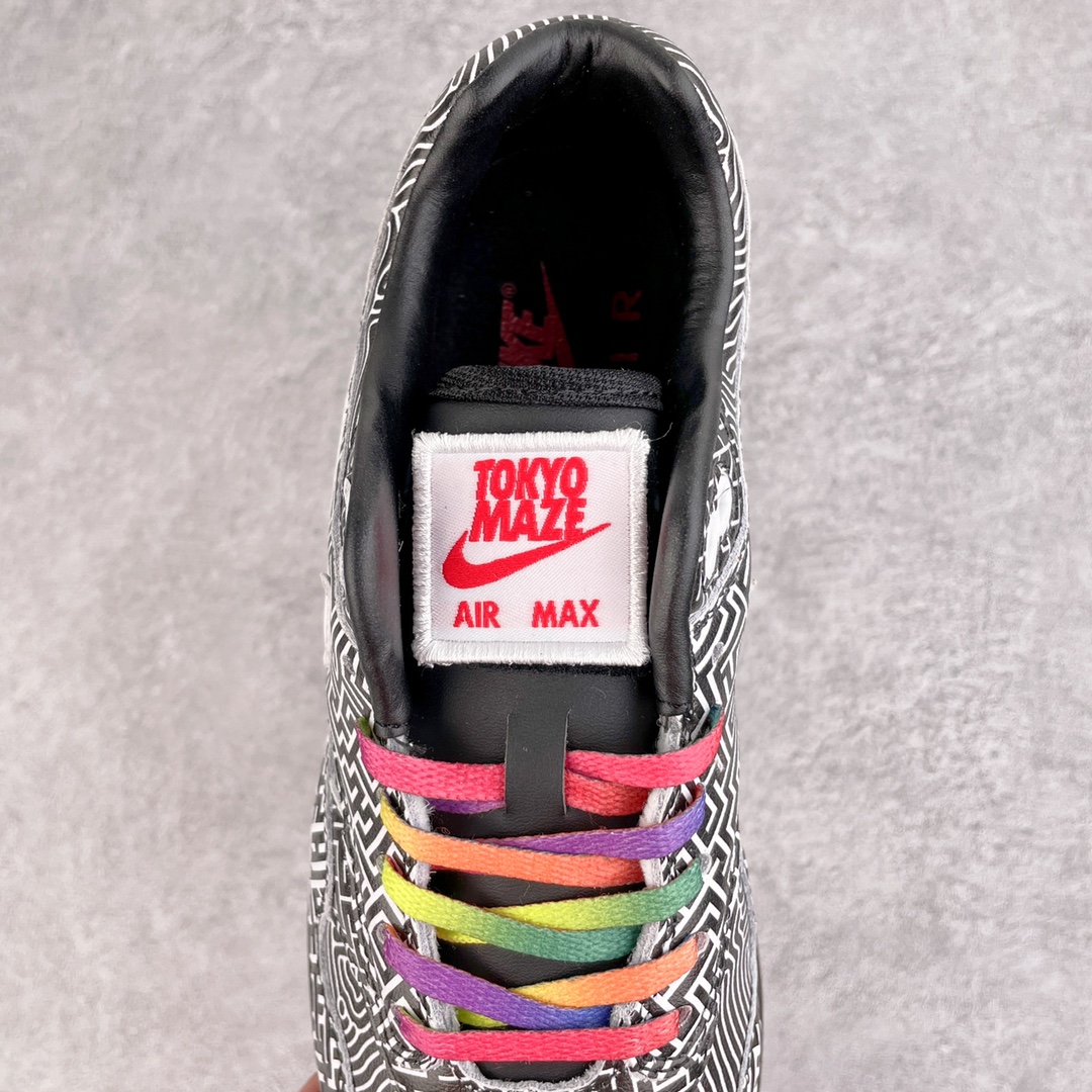 Air Max 1 Tokyo Maze 地铁迷宫 城市限定 黑白 低筒 运动鞋 休闲鞋 板鞋 男鞋 女鞋 CI1505-001