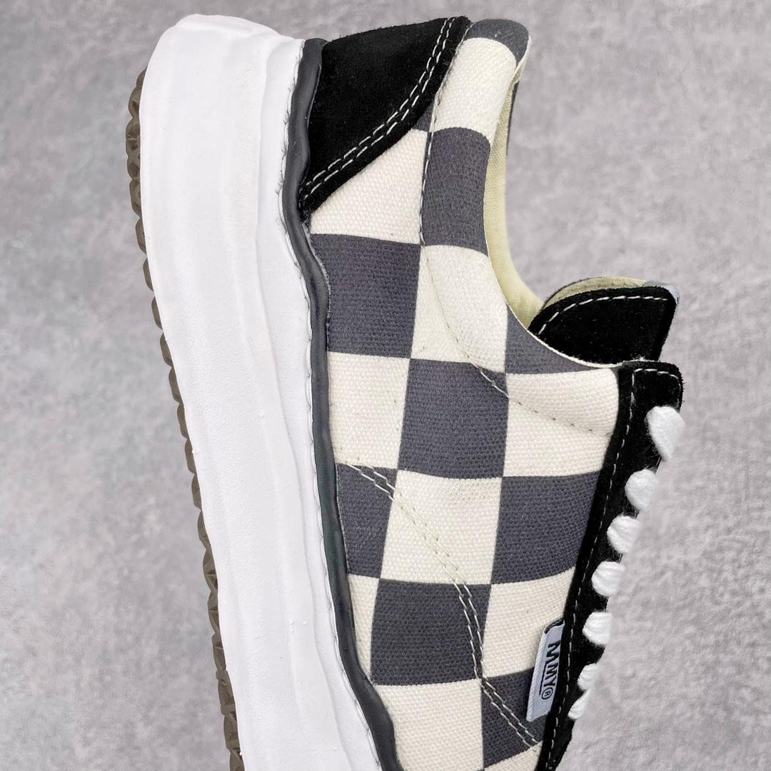 MIHARA YASUHIRO Original MMY 三原康裕 棋盘格 拼接 低筒 溶胶鞋 帆布鞋 板鞋 休闲鞋 增高鞋 男鞋 女鞋 
