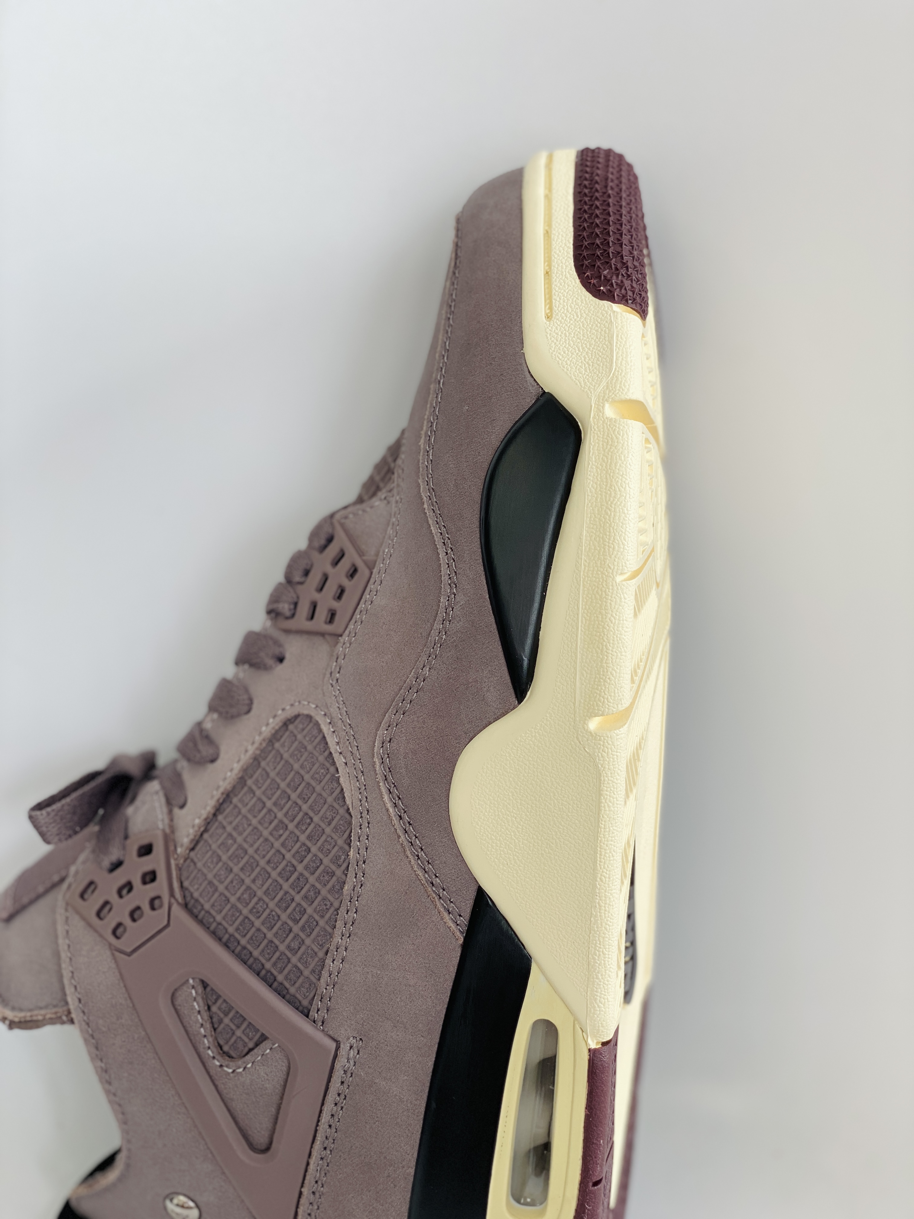 A Ma Maniere Air Jordan 4 AJ4  AMM Violet Ore 酒红色  低筒 男鞋 女鞋 复古 籃球鞋 板鞋  DV6773-220
