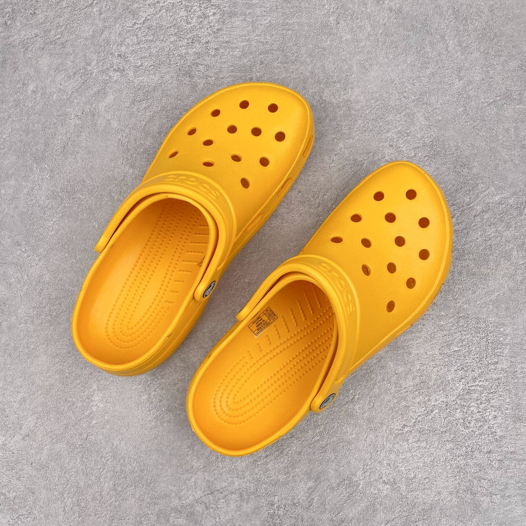 Crocs 冰橙色 洞洞鞋 凉鞋 室内外 拖鞋 沙滩鞋 男女同款 10001-837