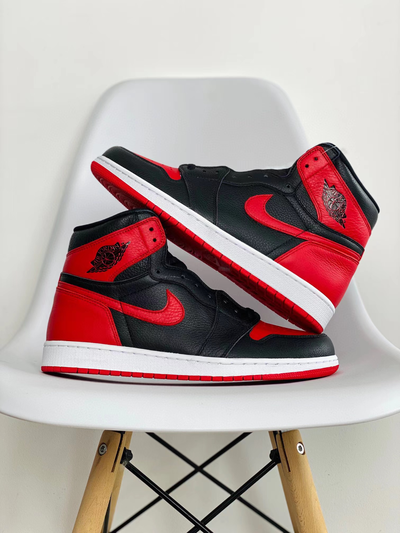 Air Jordan 1 AJ1 Retro Homage To Home Chicago 陰陽 鴛鴦 小丑 高筒 休闲鞋 男鞋 板鞋  861428-061